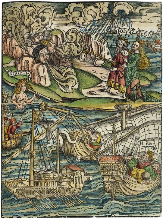 Vergil’s Works with More Than 200 Contemporary Coloured Strasbourg Woodcuts