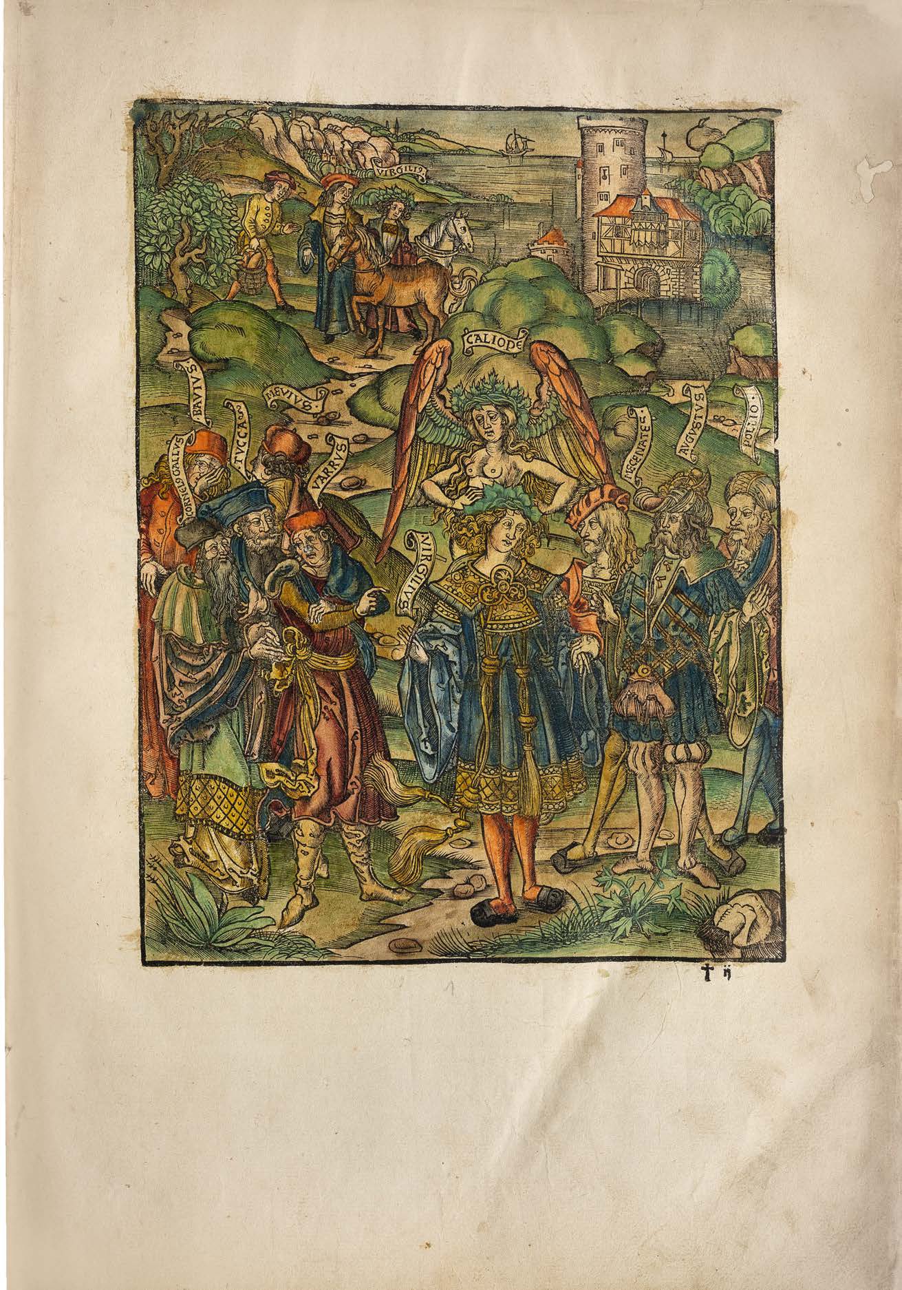 Vergil’s Works with More Than 200 Contemporary Coloured Strasbourg Woodcuts