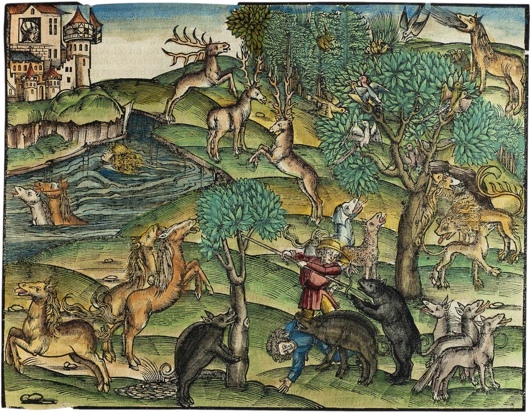 Vergil’s Works with More Than 200 Contemporary Coloured Strasbourg Woodcuts