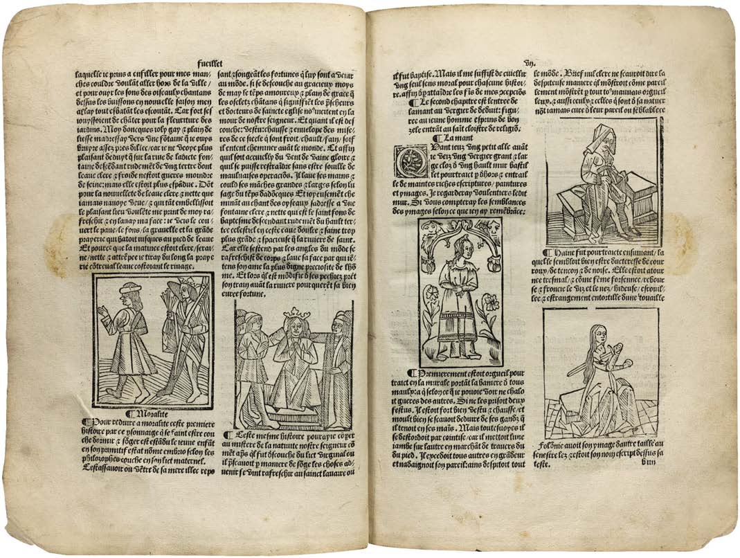 The Roman de la Rose Reimagined in Prose with 140 Woodcuts