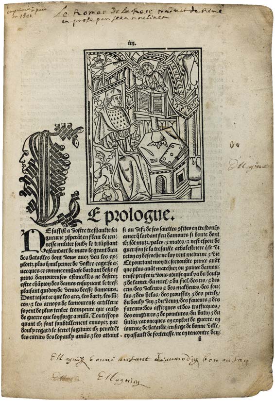 The Roman de la Rose Reimagined in Prose with 140 Woodcuts