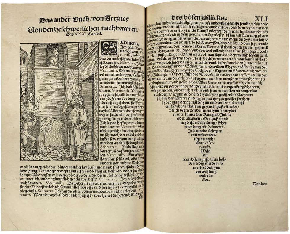 Petrarch’s Von der Artzney bayder Glück with 261 Woodcuts