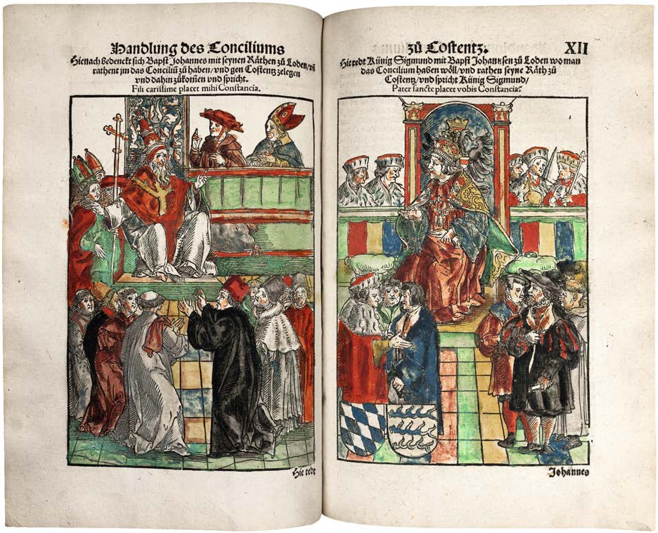 Ulrich Richental’s Chronicle of the Council of Constance with Four Landmark Legal Codes