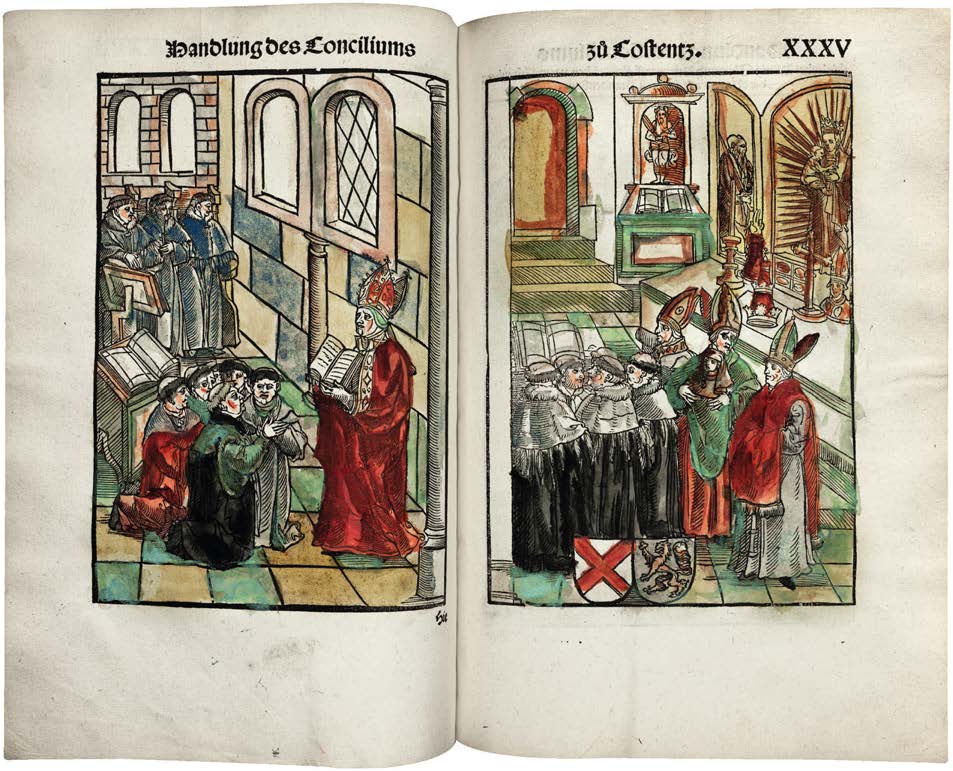 Ulrich Richental’s Chronicle of the Council of Constance with Four Landmark Legal Codes