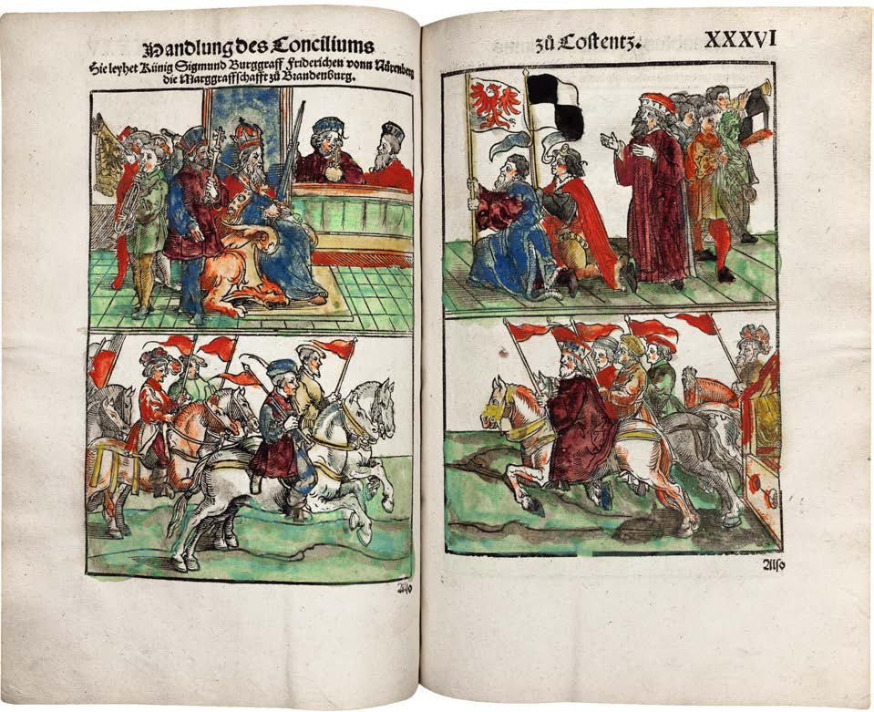 Ulrich Richental’s Chronicle of the Council of Constance with Four Landmark Legal Codes