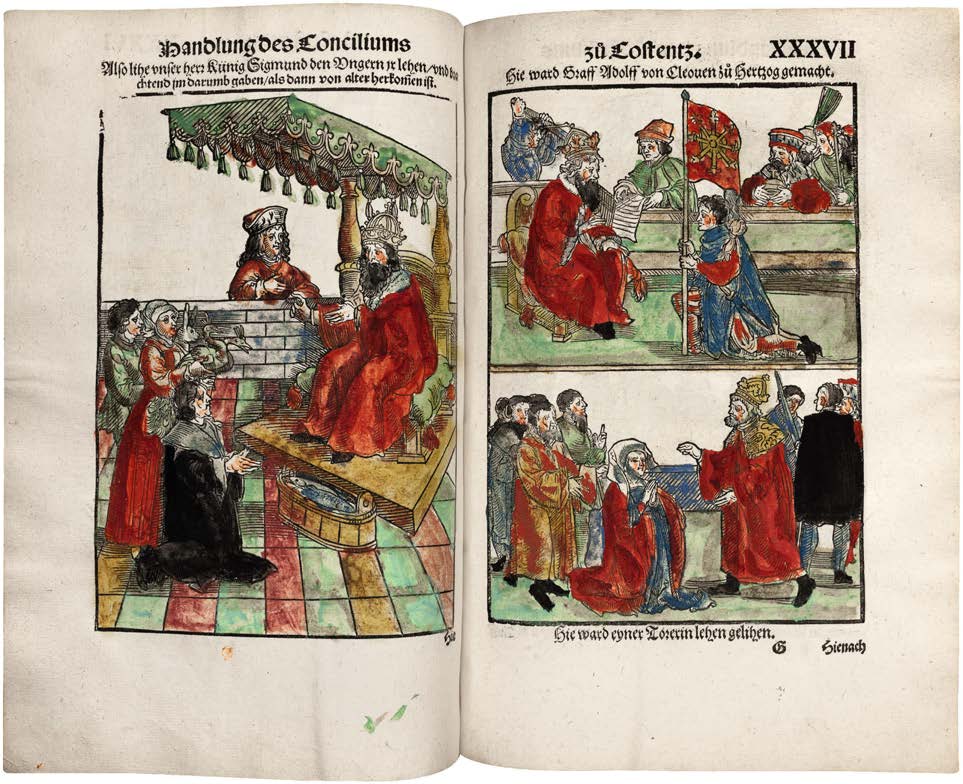 Ulrich Richental’s Chronicle of the Council of Constance with Four Landmark Legal Codes