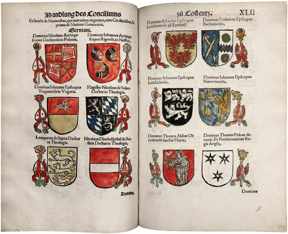 Ulrich Richental’s Chronicle of the Council of Constance with Four Landmark Legal Codes