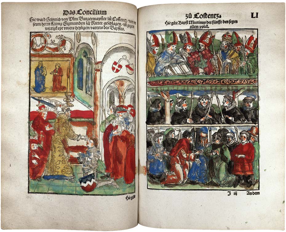 Ulrich Richental’s Chronicle of the Council of Constance with Four Landmark Legal Codes