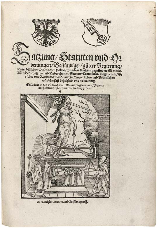 Ulrich Richental’s Chronicle of the Council of Constance with Four Landmark Legal Codes