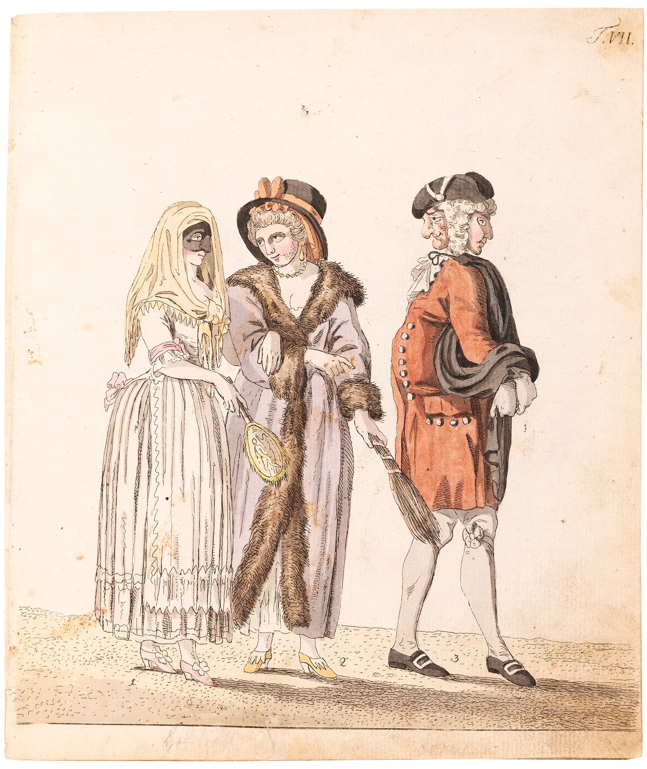 Das Römische Carneval: from the library of the statesman Carlo Schmid
