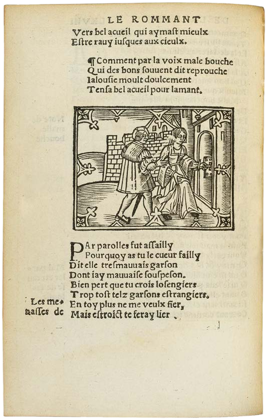 The First Roman de la Rose Printed in Roman Type