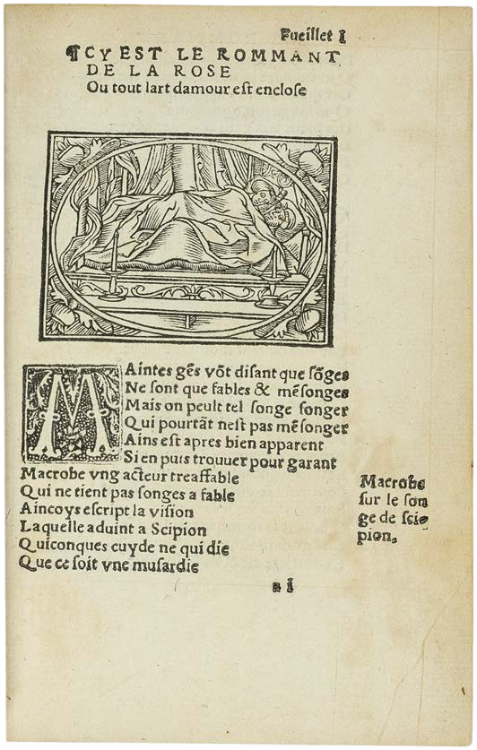 Page from a historical text book with decorative elements and text.