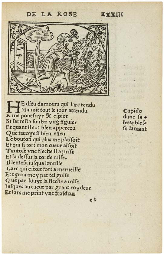 The First Roman de la Rose Printed in Roman Type
