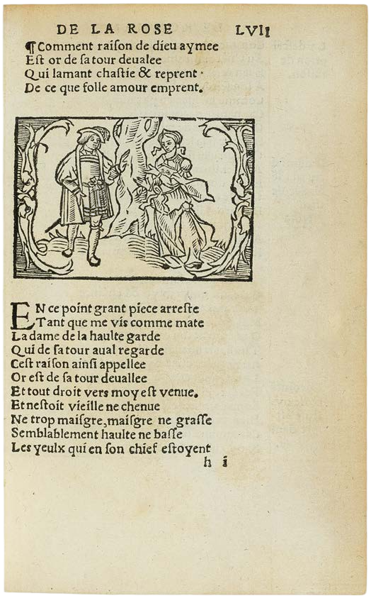 The First Roman de la Rose Printed in Roman Type