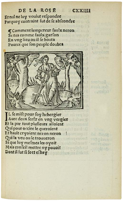 The First Roman de la Rose Printed in Roman Type