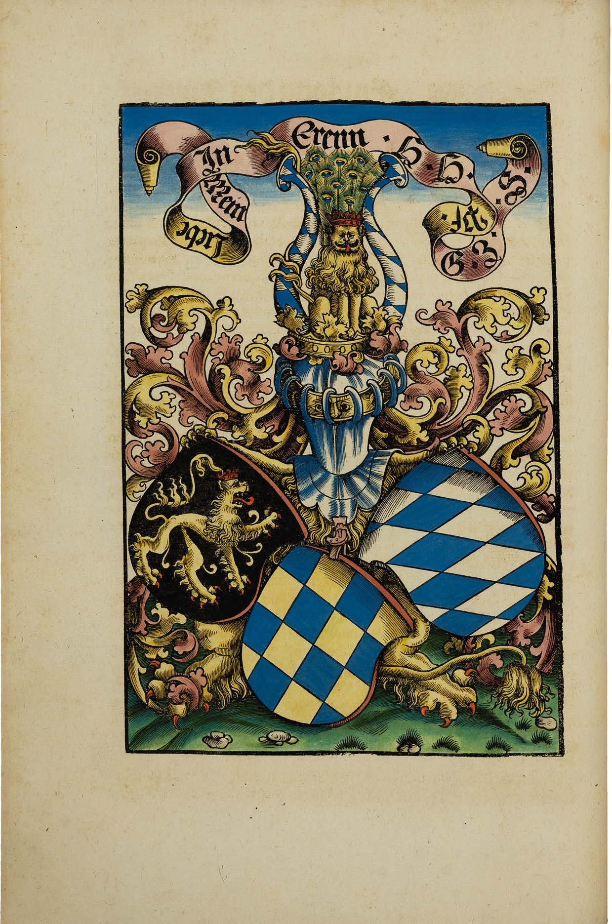 The Second Edition of Rüxner’s Tournament Book in Contemporary Colour with Noble Provenance
