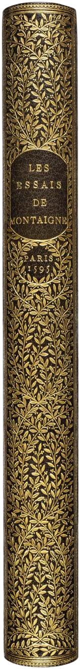 The Sacrosanct Montaigne: Montaigne’s Final Essais in a Magnificent Lortic Mosaic Binding