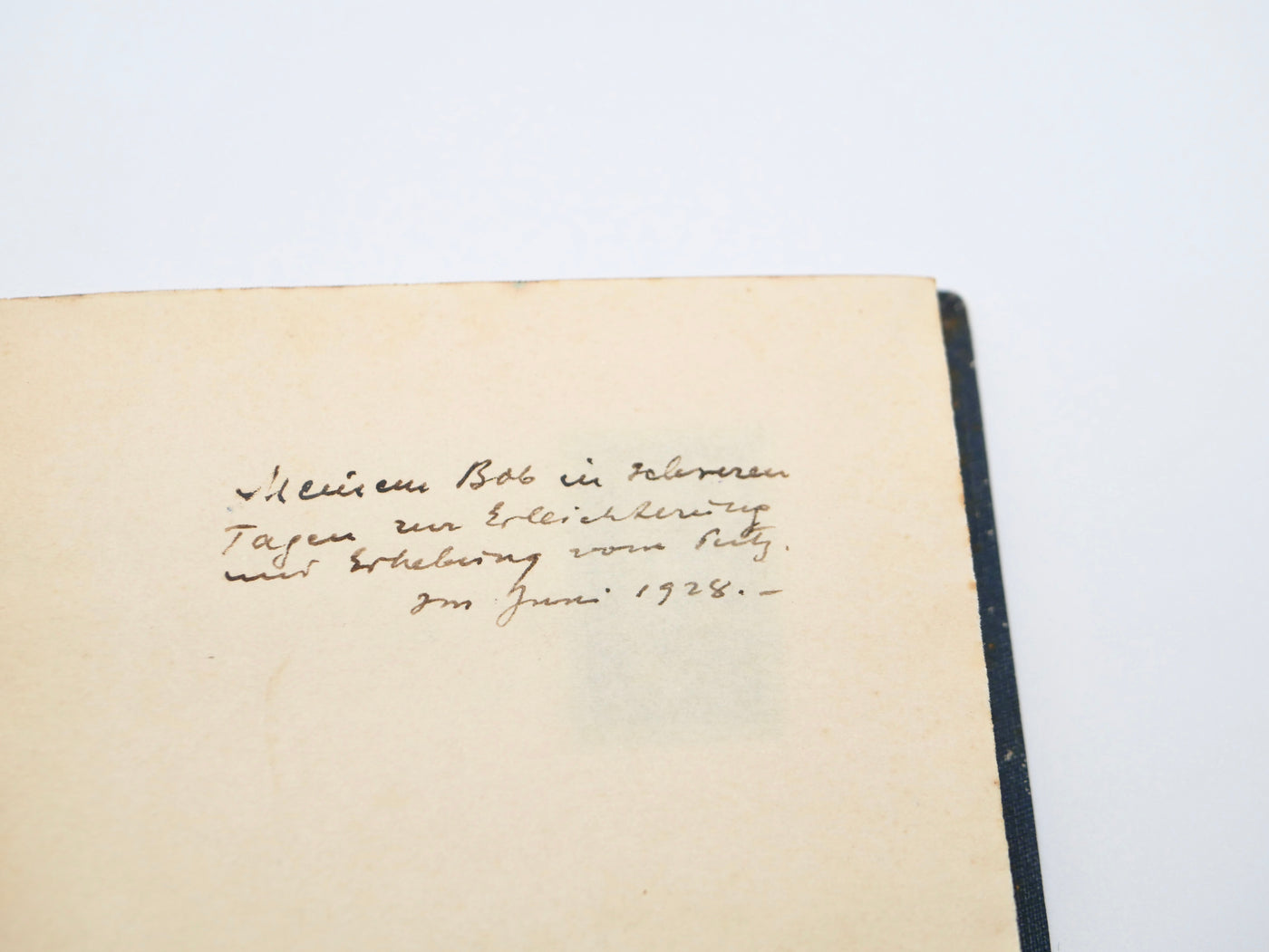 Handwritten text on a page
