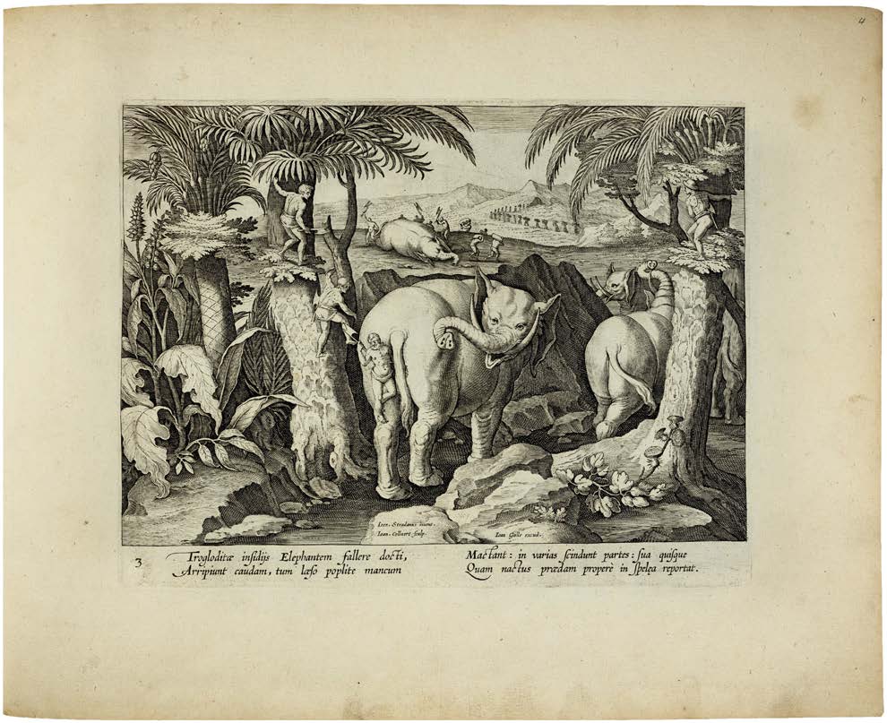 Hunting, Combat, Spectacle, and Survival on 104 Monumental Engravings of the Late Renaissance