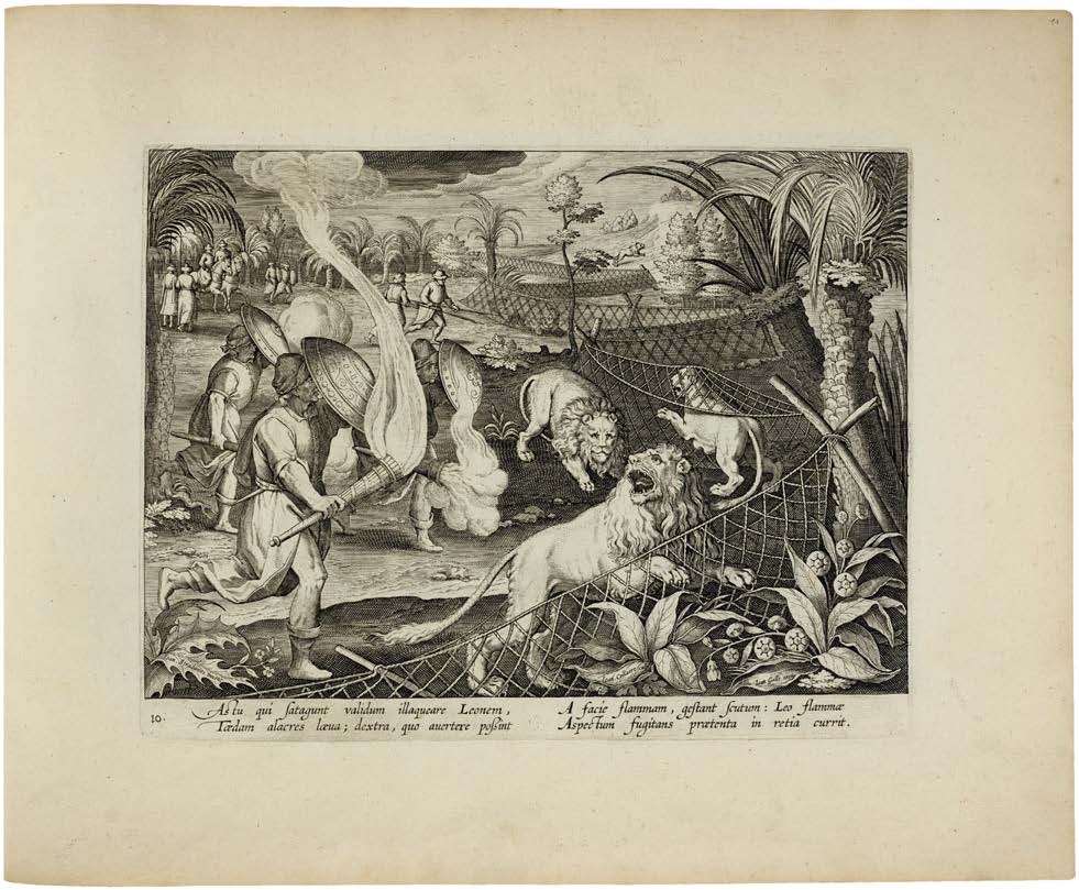 Hunting, Combat, Spectacle, and Survival on 104 Monumental Engravings of the Late Renaissance