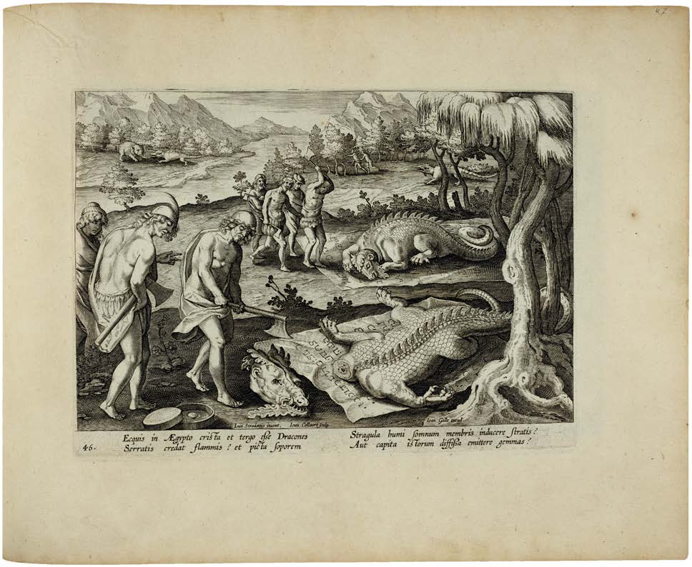 Hunting, Combat, Spectacle, and Survival on 104 Monumental Engravings of the Late Renaissance