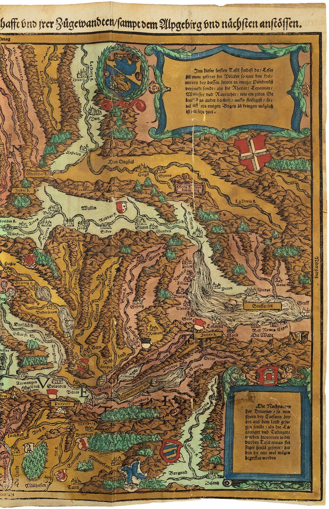 Johannes Stumpf’s Monumental Swiss Chronicle in a Fully Illuminated Contemporary Copy