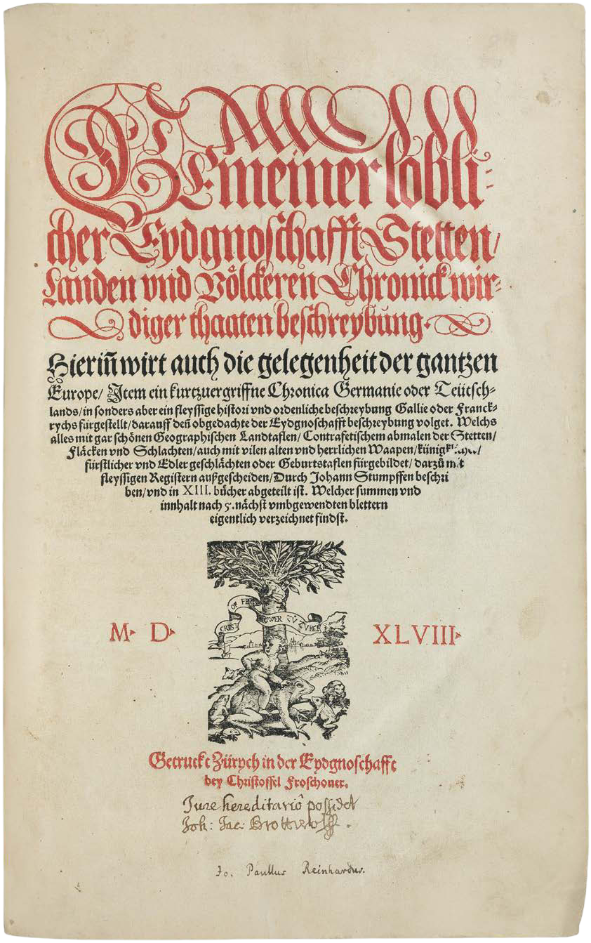 Johannes Stumpf’s Swiss Chronicle