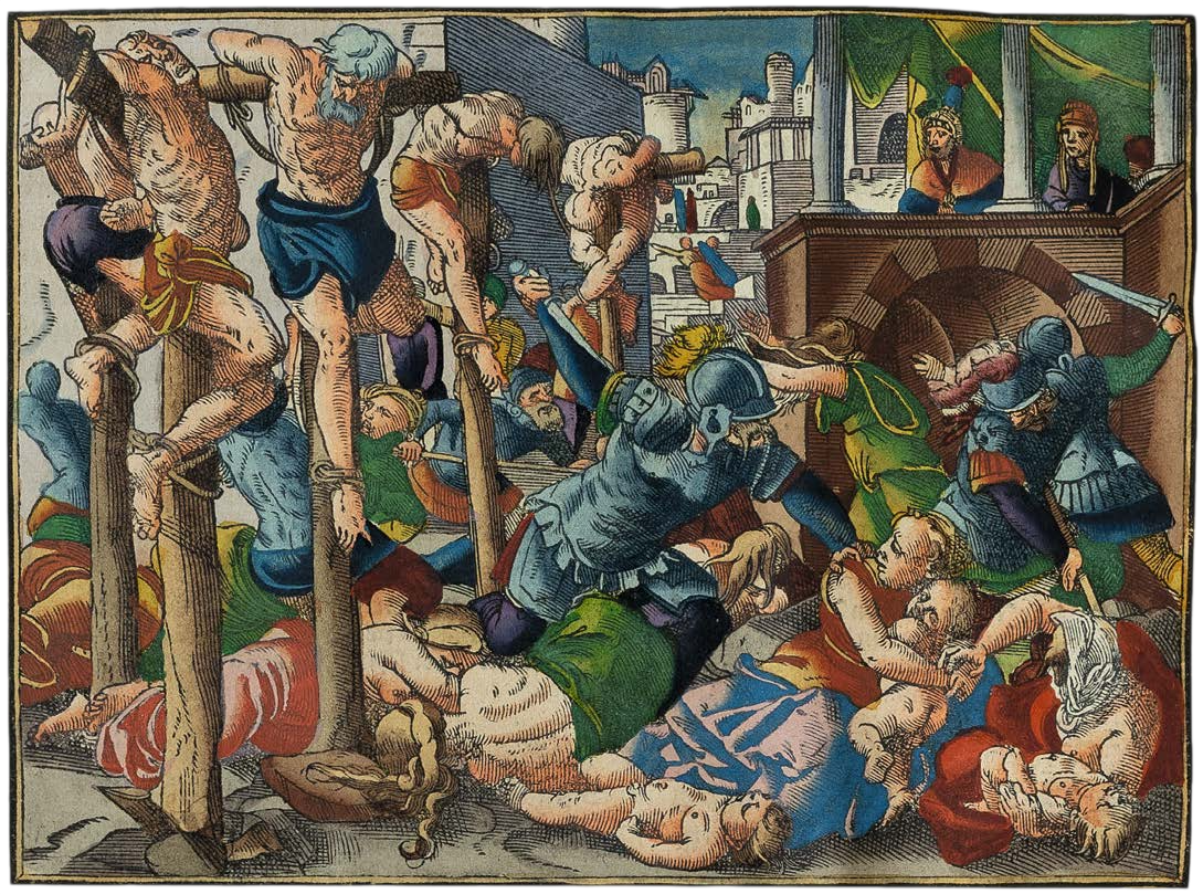 The Jewish War, Fully Illuminated, in One of the Finest German Wax-Mosaic Bindings of the Sixteenth Century