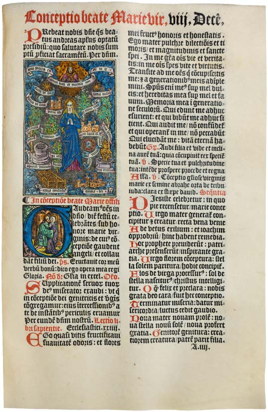 The Tollemache Salisbury Missal on Vellum