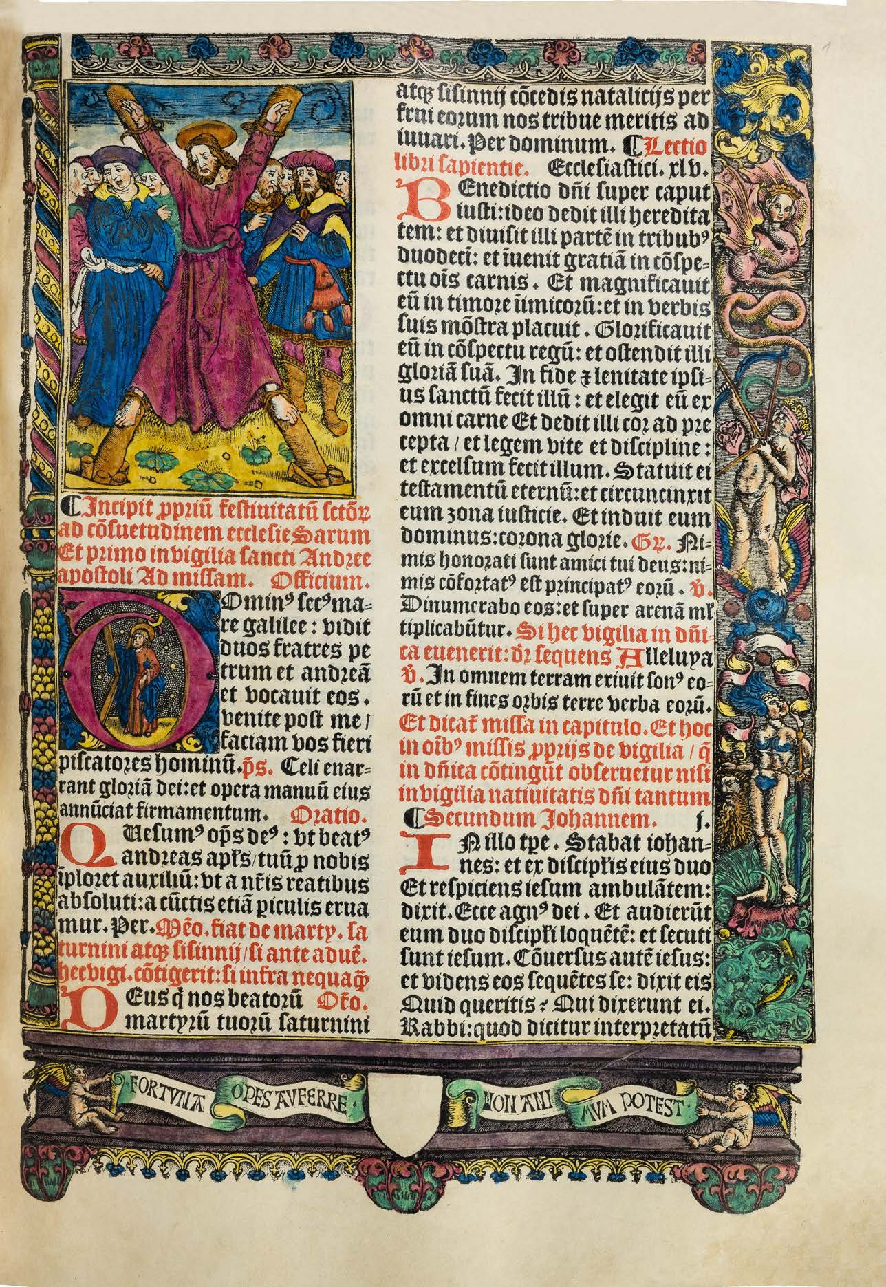 The Tollemache Salisbury Missal on Vellum