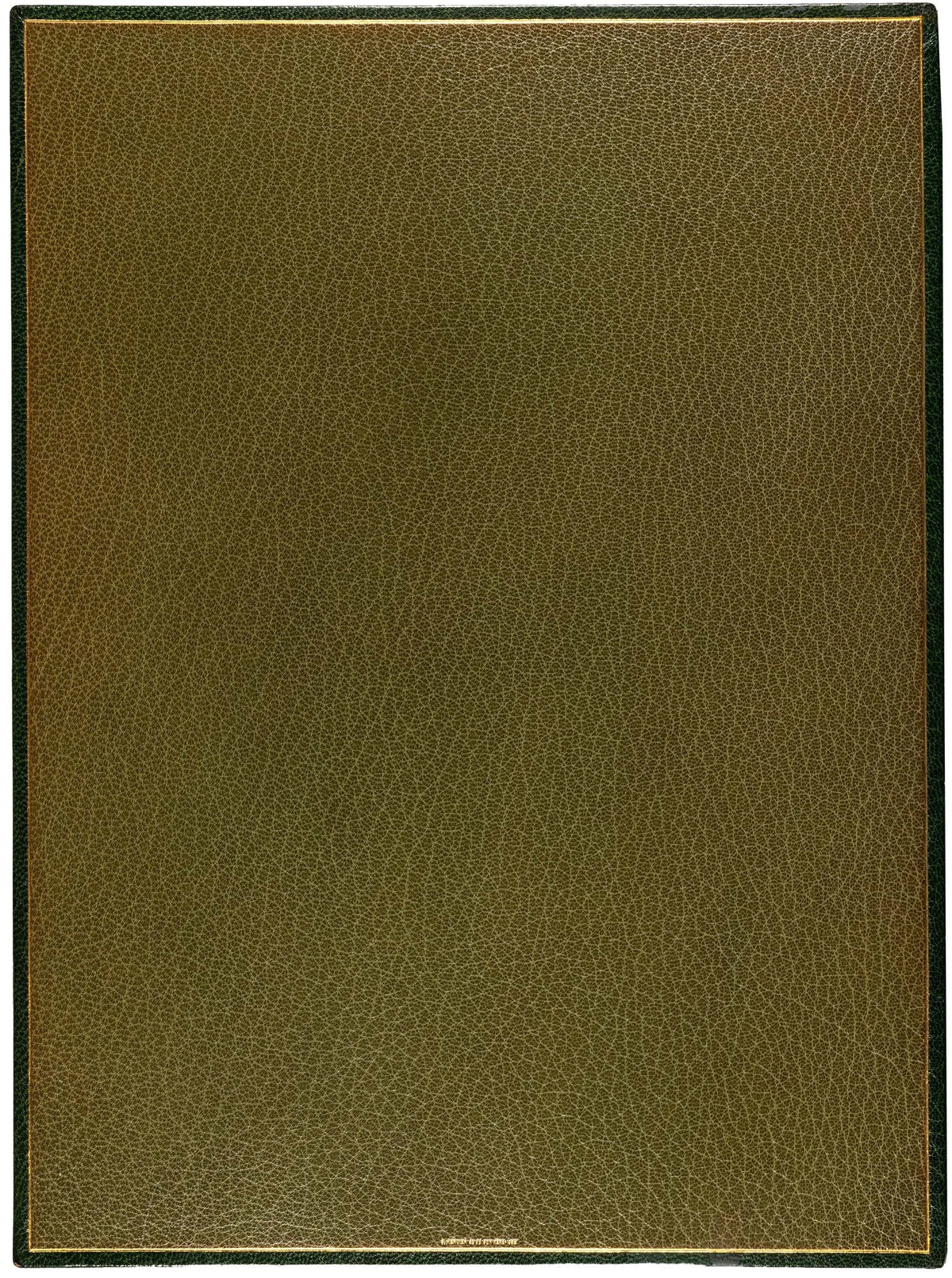 Les Églogues de Virgile, Cranach-Presse 1926, vellum copy C — olive-green morocco doublure by Georges Mercier