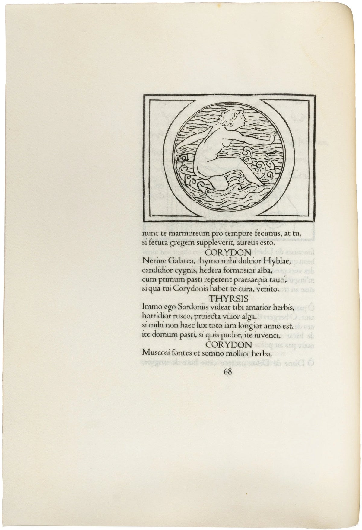 Les Églogues de Virgile, Cranach-Presse 1926, vellum copy C — photograph 15
