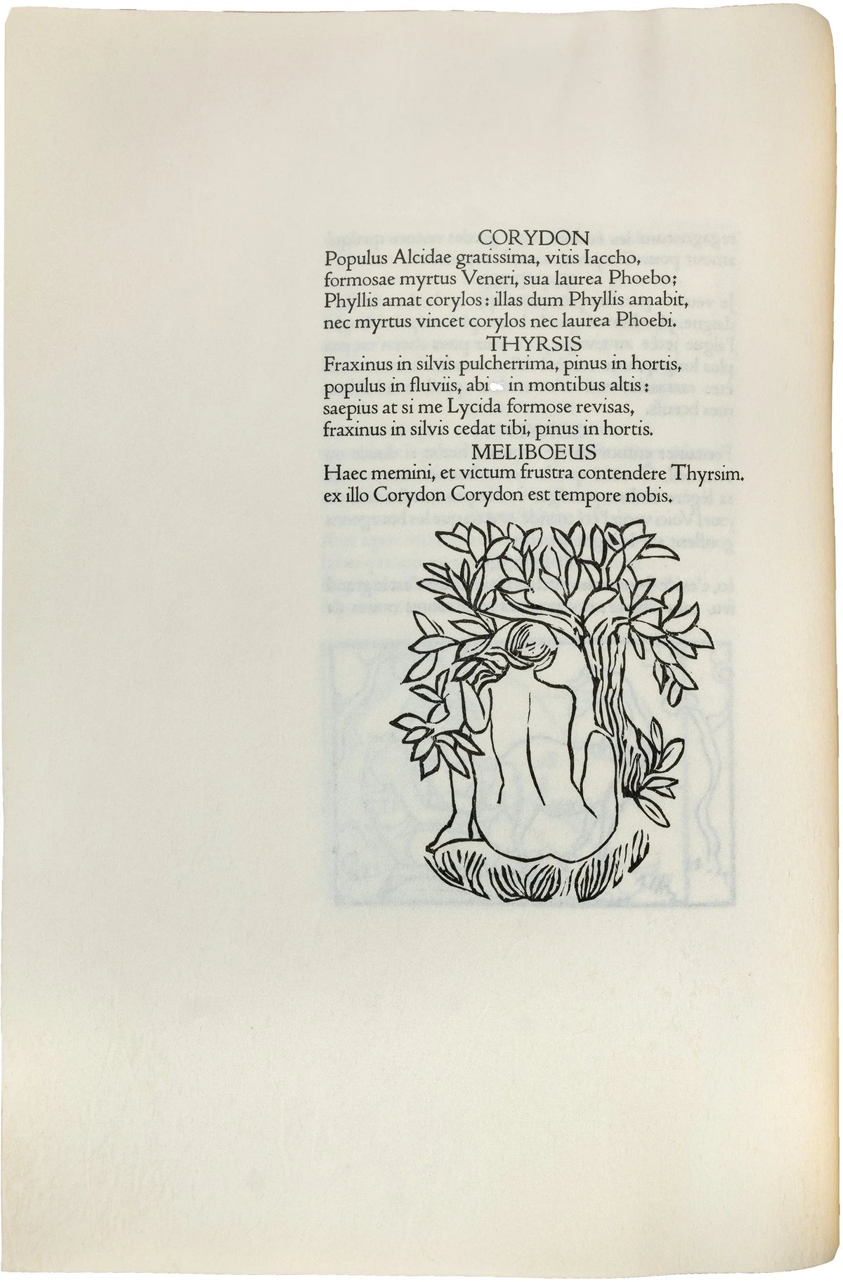 Les Églogues de Virgile, Cranach-Presse 1926, vellum copy C — photograph 16