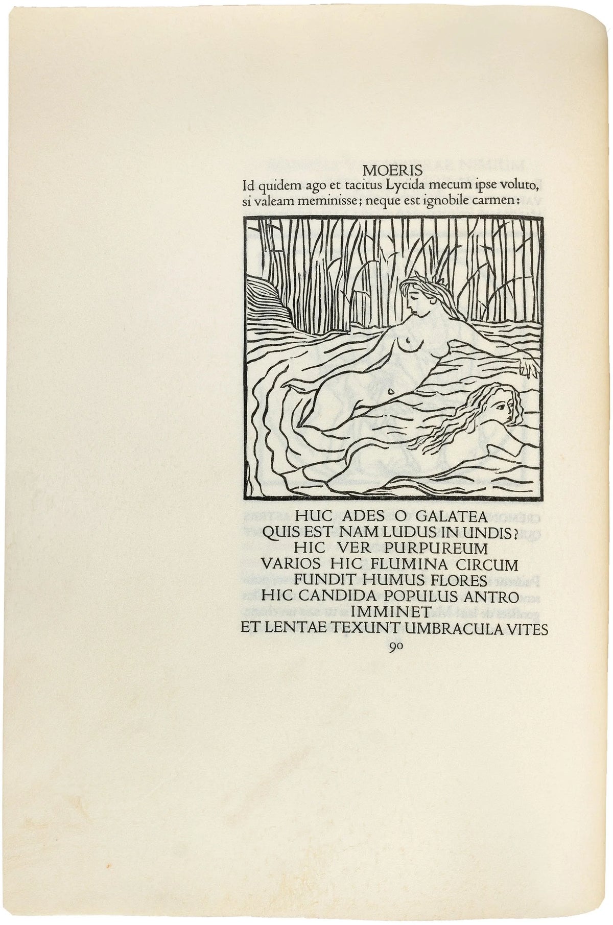 Les Églogues de Virgile, Cranach-Presse 1926, vellum copy C — photograph 18