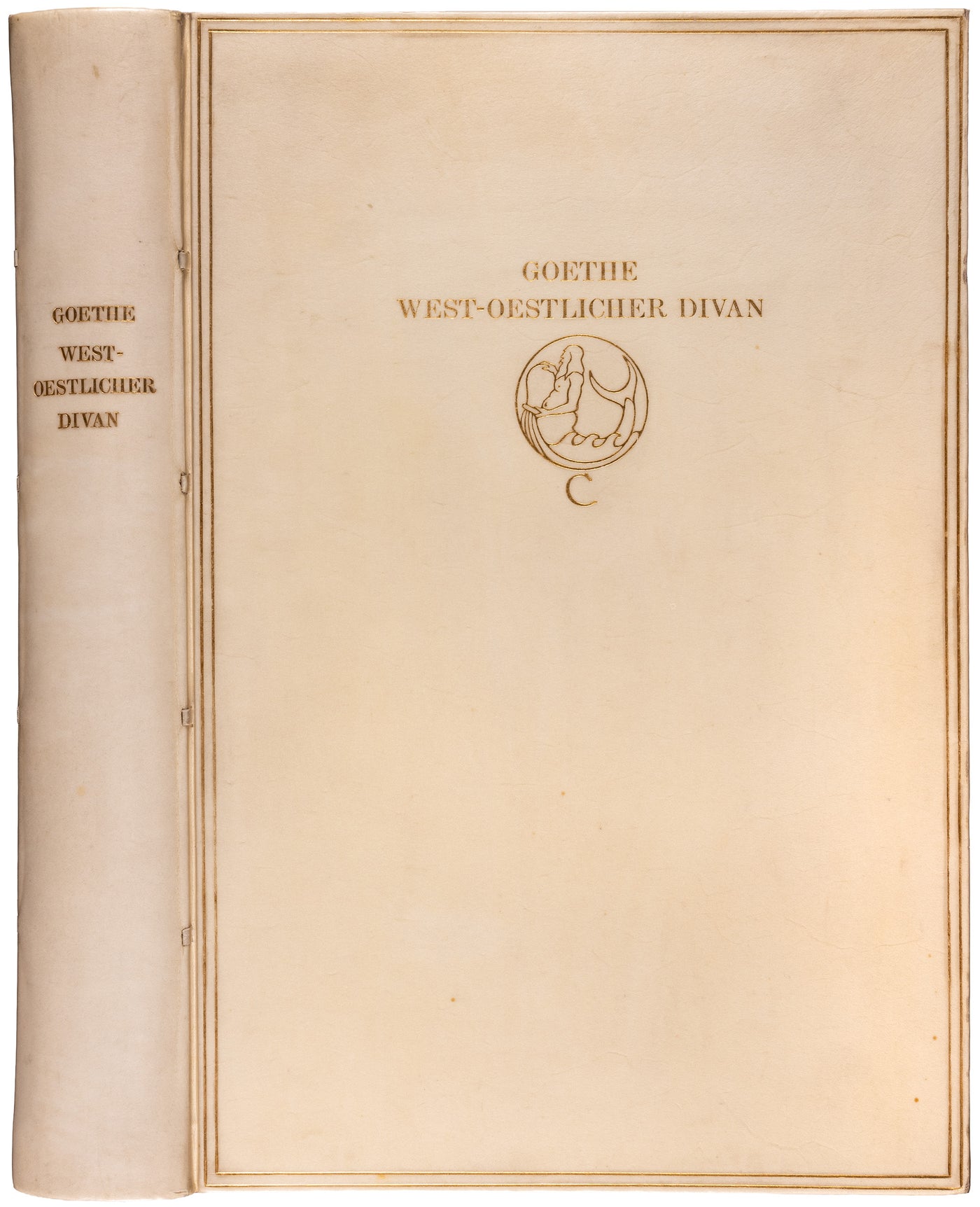 The third Druck für die Hundert of the West-östlicher Divan, in a signed Sonntag vellum