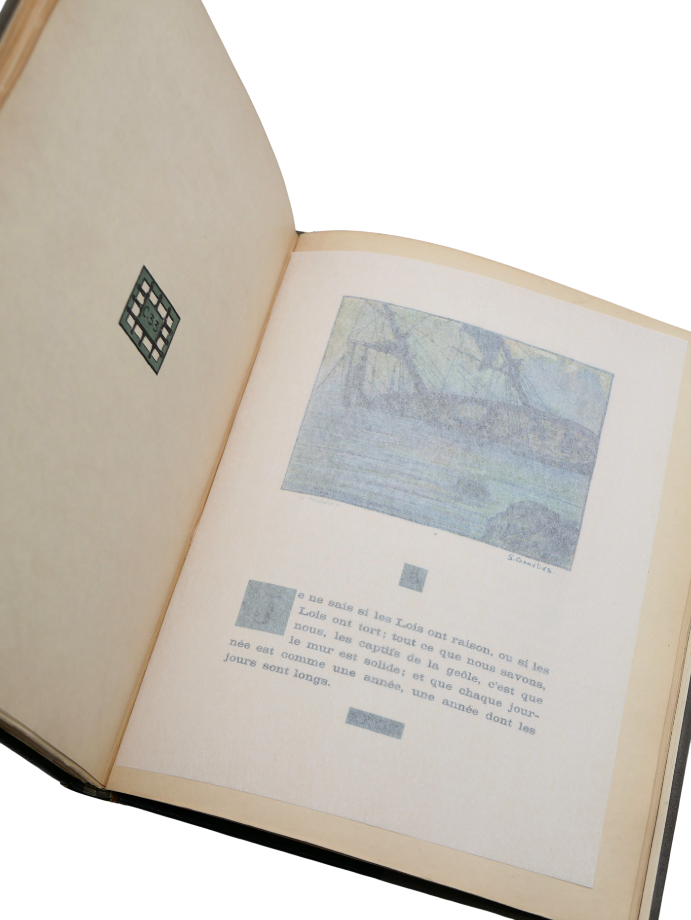 Presentation Copy of La Ballade de la Geôle de Reading on Japon Impérial