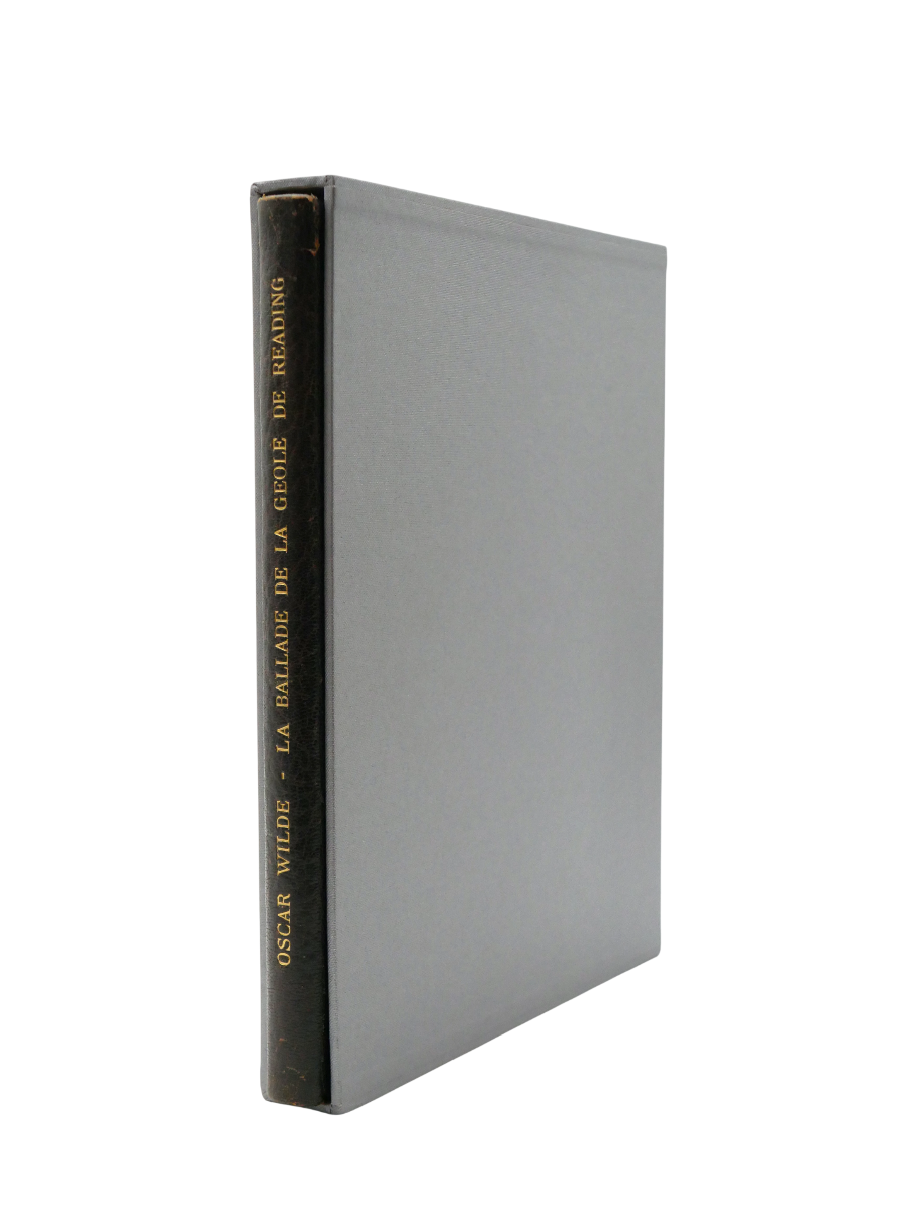 Presentation Copy of La Ballade de la Geôle de Reading on Japon Impérial
