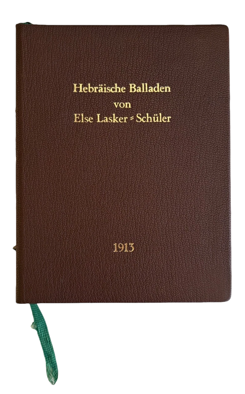 Else Lasker-Schüler’s Hebräische Balladen