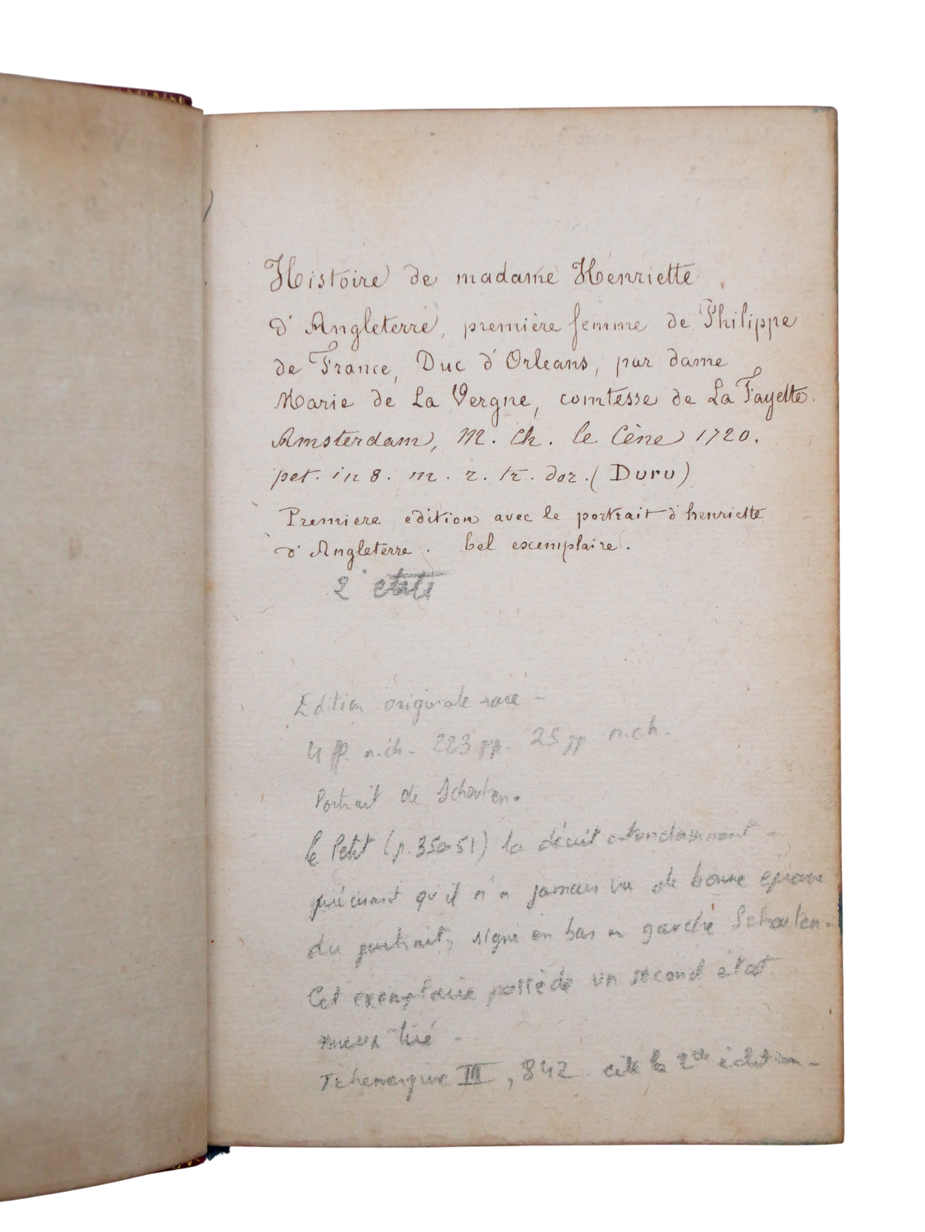 Histoire de Madame Henriette d’Angleterre