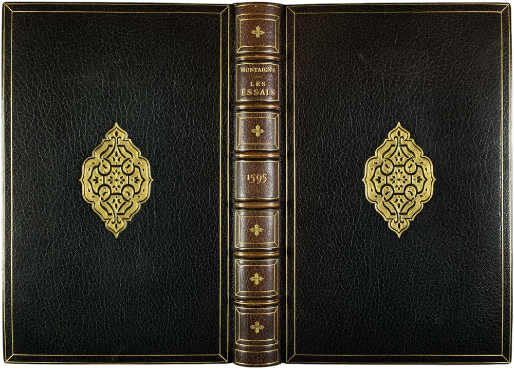 Montaigne’s Final Essais in an Elegant Rivière Binding