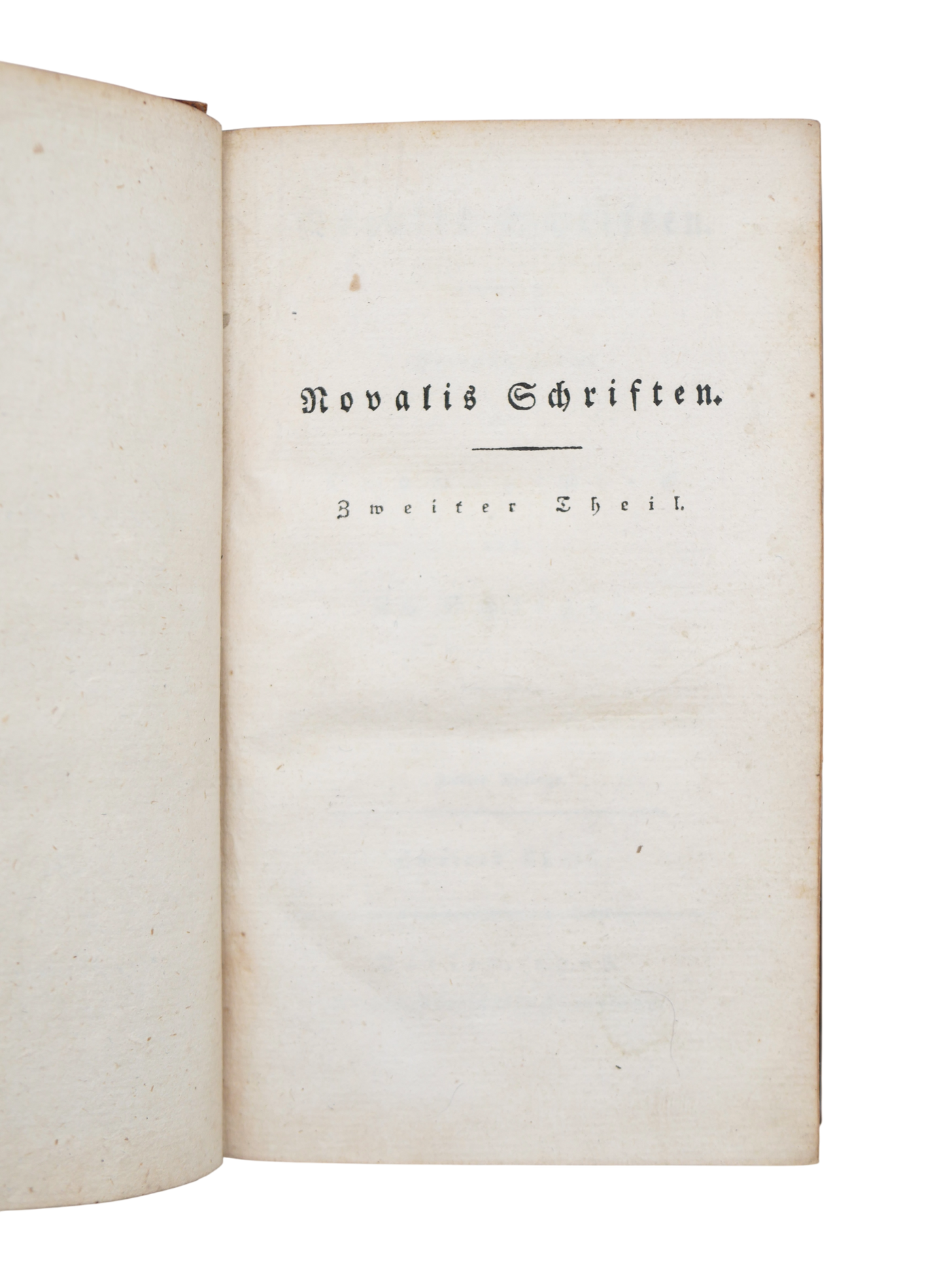 Novalis Schriften 1805 Leonhard Fredrik Rääf Copy