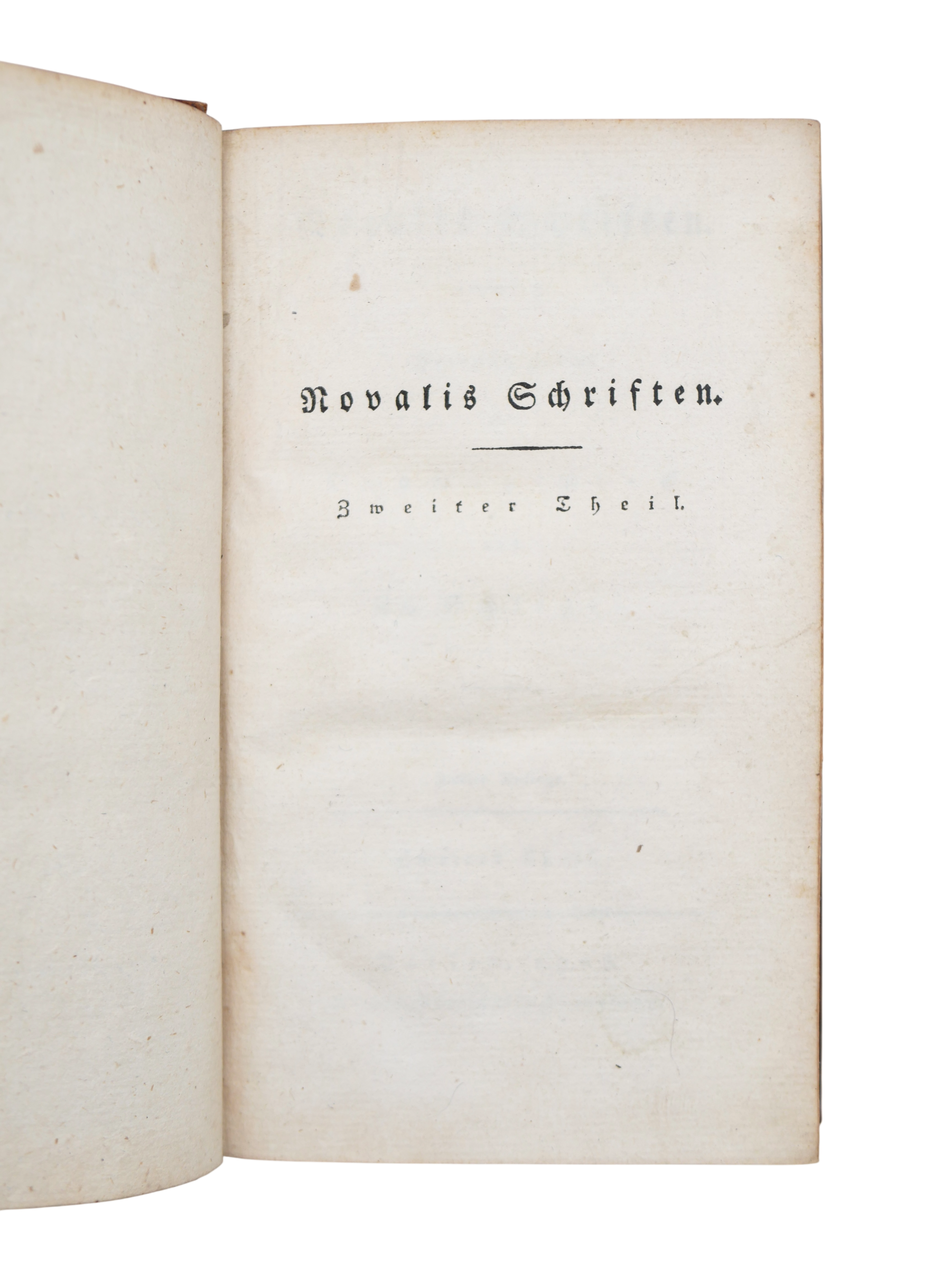 Novalis Schriften 1805 Leonhard Fredrik Rääf Copy