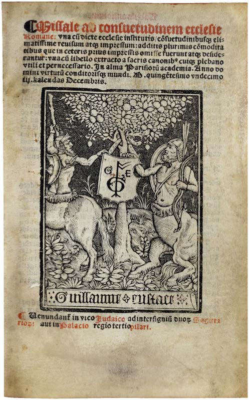 A Small-Format Missale Romanum on Vellum