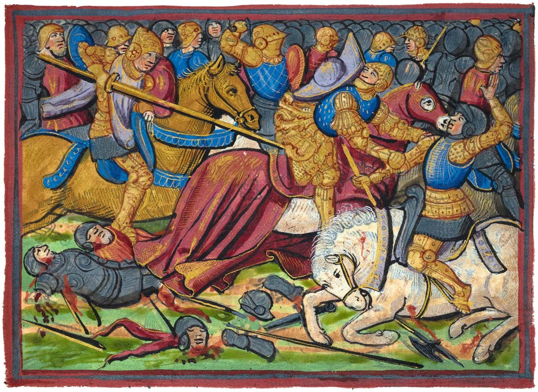 The Unique Vellum Mer des Croniques Illuminated for King Francis I
