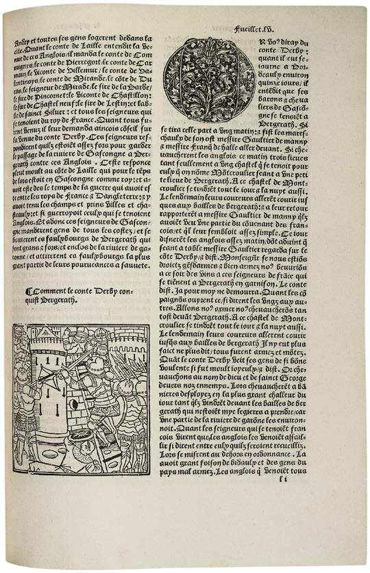The Chronicles of Froissart and Monstrelet in Splendid Uniform Lortic Bindings