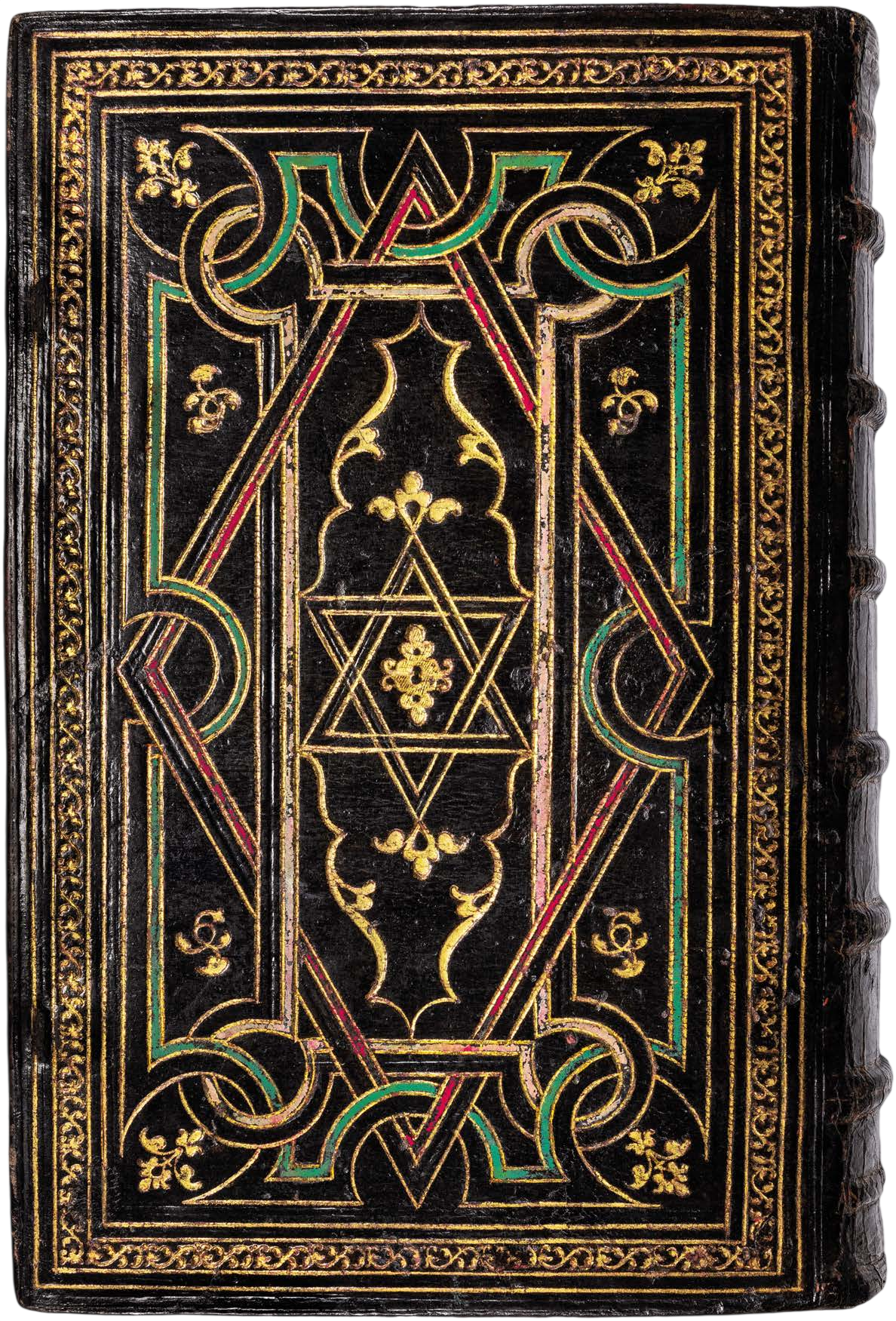 The Cratander Bible in a Magnificent Wax-Colour Mosaic Binding by Jean Picard