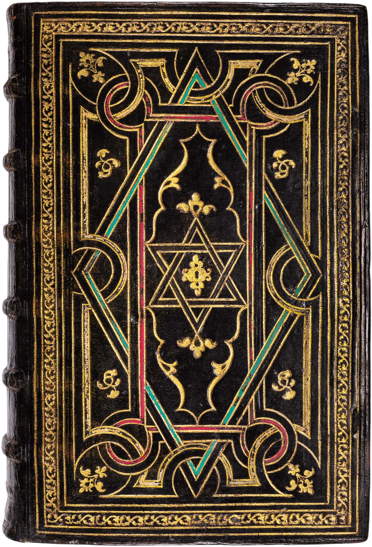 The Cratander Bible in a Magnificent Wax-Colour Mosaic Binding by Jean Picard
