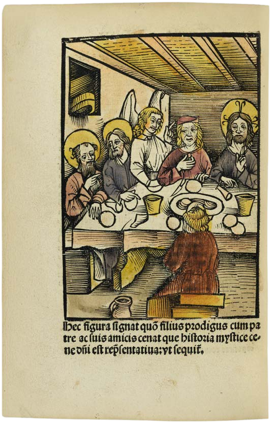 Johannes Meder’s Lenten Sermons with 18 Contemporary-Coloured Woodcuts by the Master of Haintz Narr