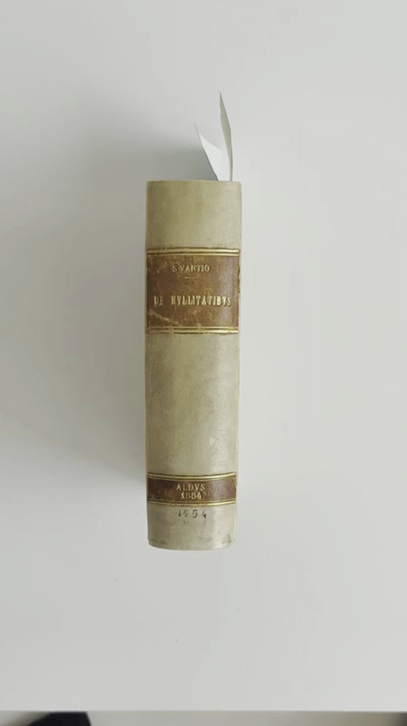 Film of Sebastiano Vanzi’s 1554 Aldine edition, T. Kimball Brooker copy.