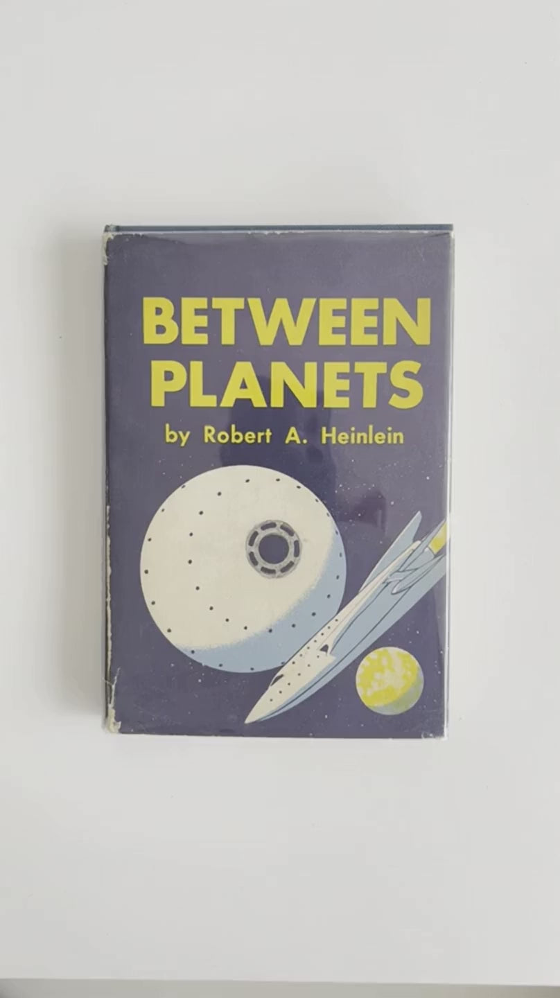 Film of Robert A. Heinlein, Between Planets, 1951 — Scribner's, First Printing in Dust Jacket.